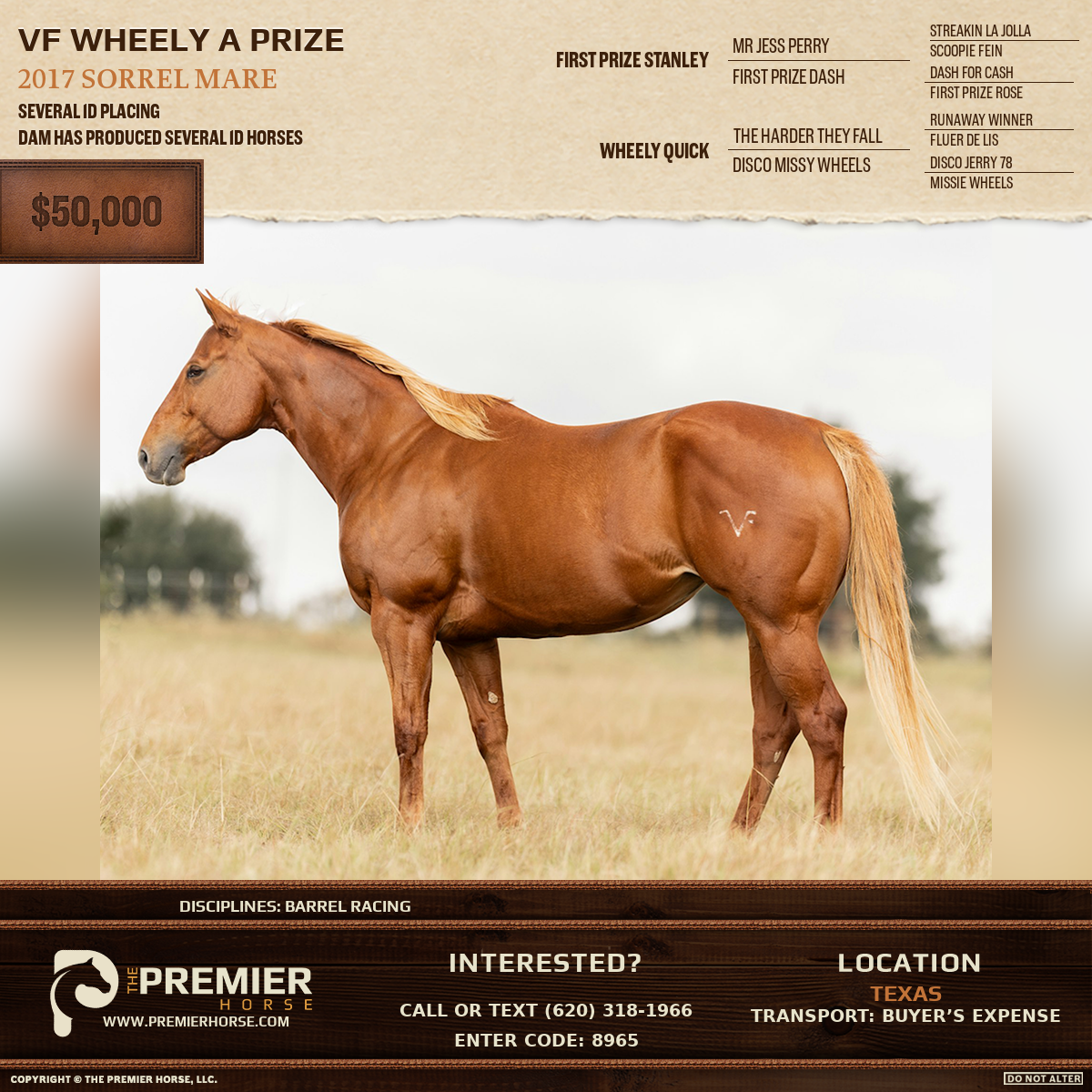 Listing advertisement